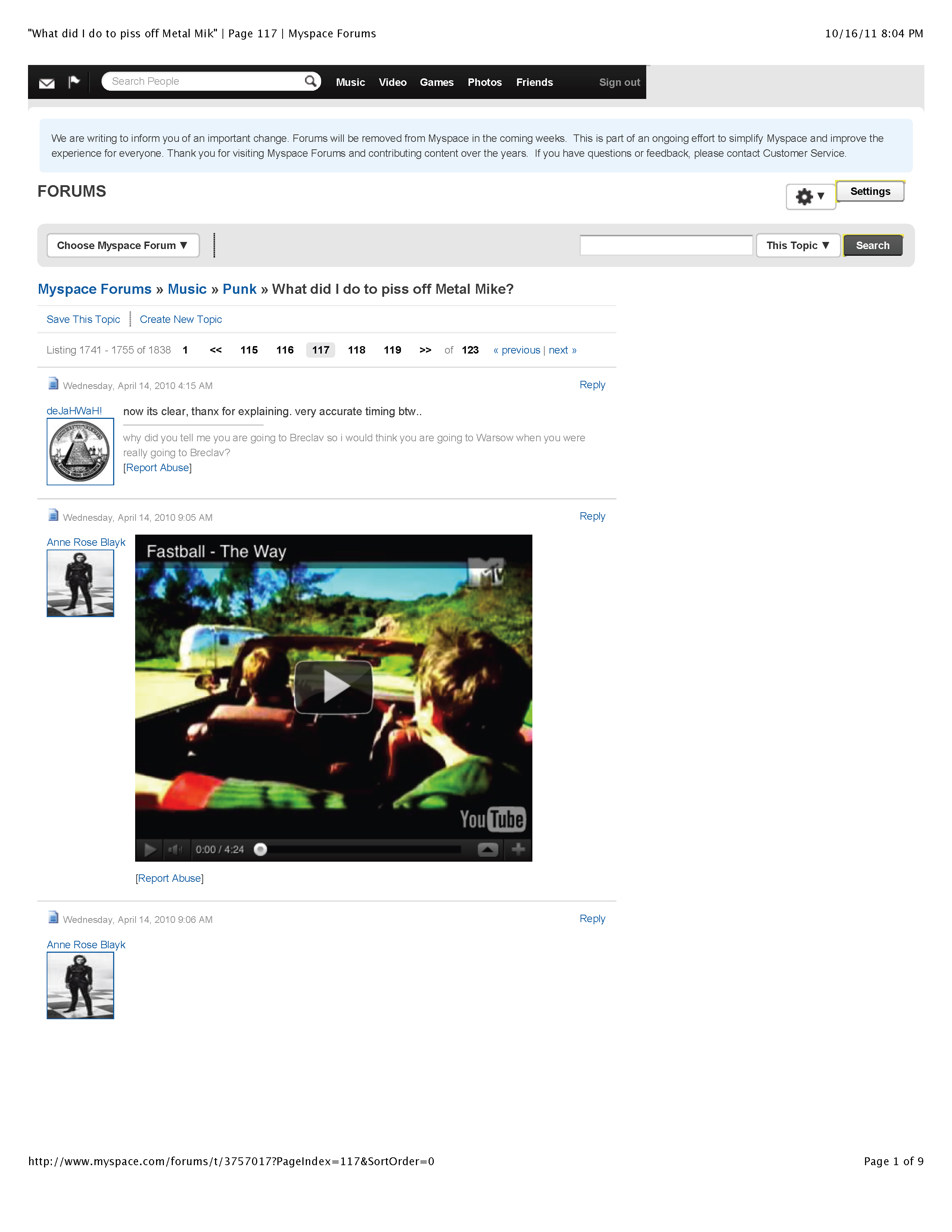 ./MySpace - 'What did I do to piss off Metal Mike' | Page 117 | Myspace Forums re Metal Mike Saunders_Page_1.png